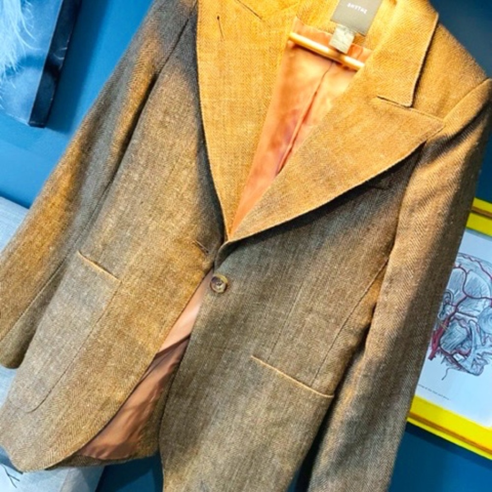 Smythe Tweed Wool Tweed Blazer